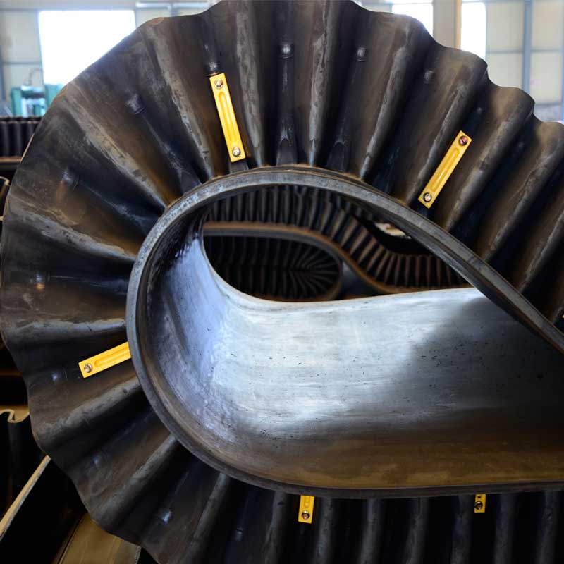 Corrugated Sidewall Conveyor Belt