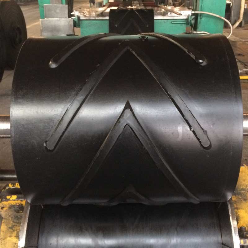 Chevron Rubber Conveyor Belt