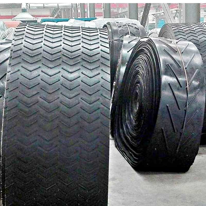 Chevron Rubber Conveyor Belt