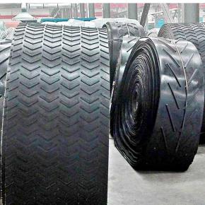 Chevron Rubber Conveyor Belt