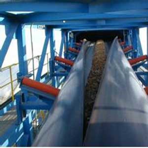 Pipe Rubber Conveyor Belt